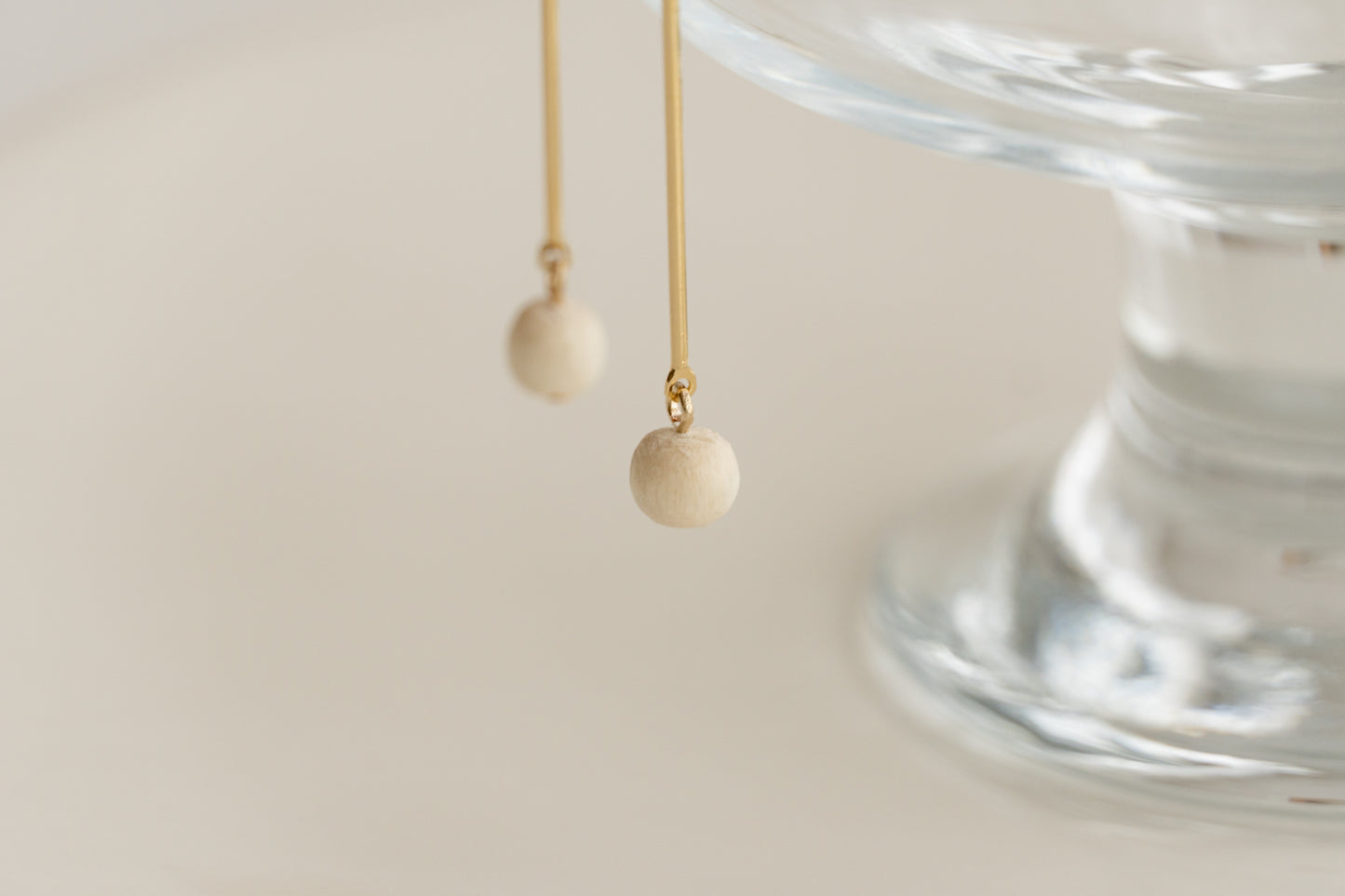 Golden Dangle Earrings