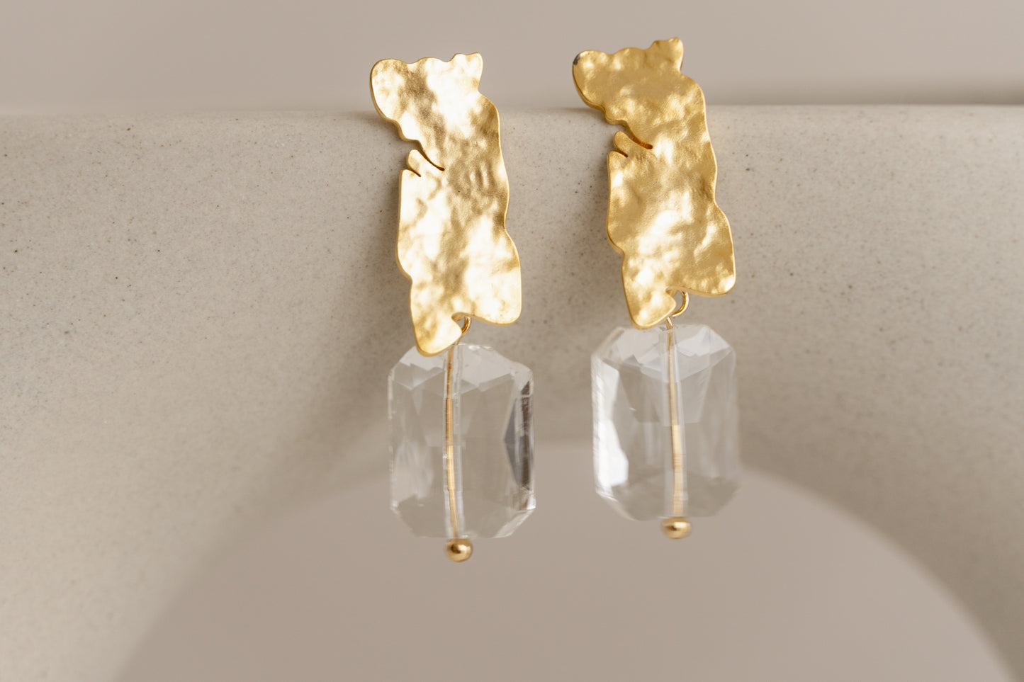 Glass Dangle Earrings