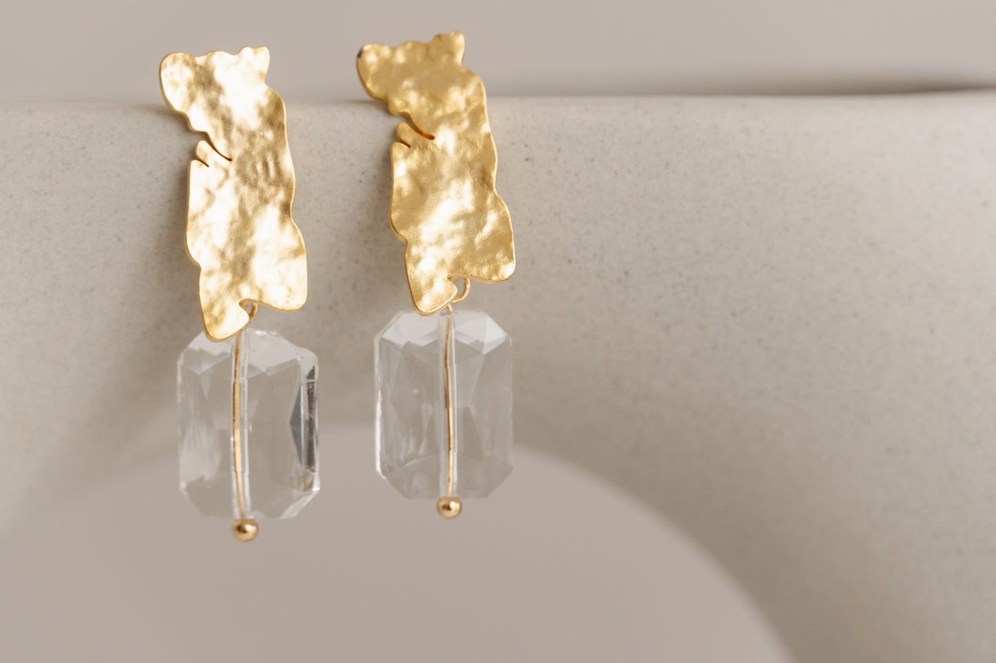 Glass Dangle Earrings
