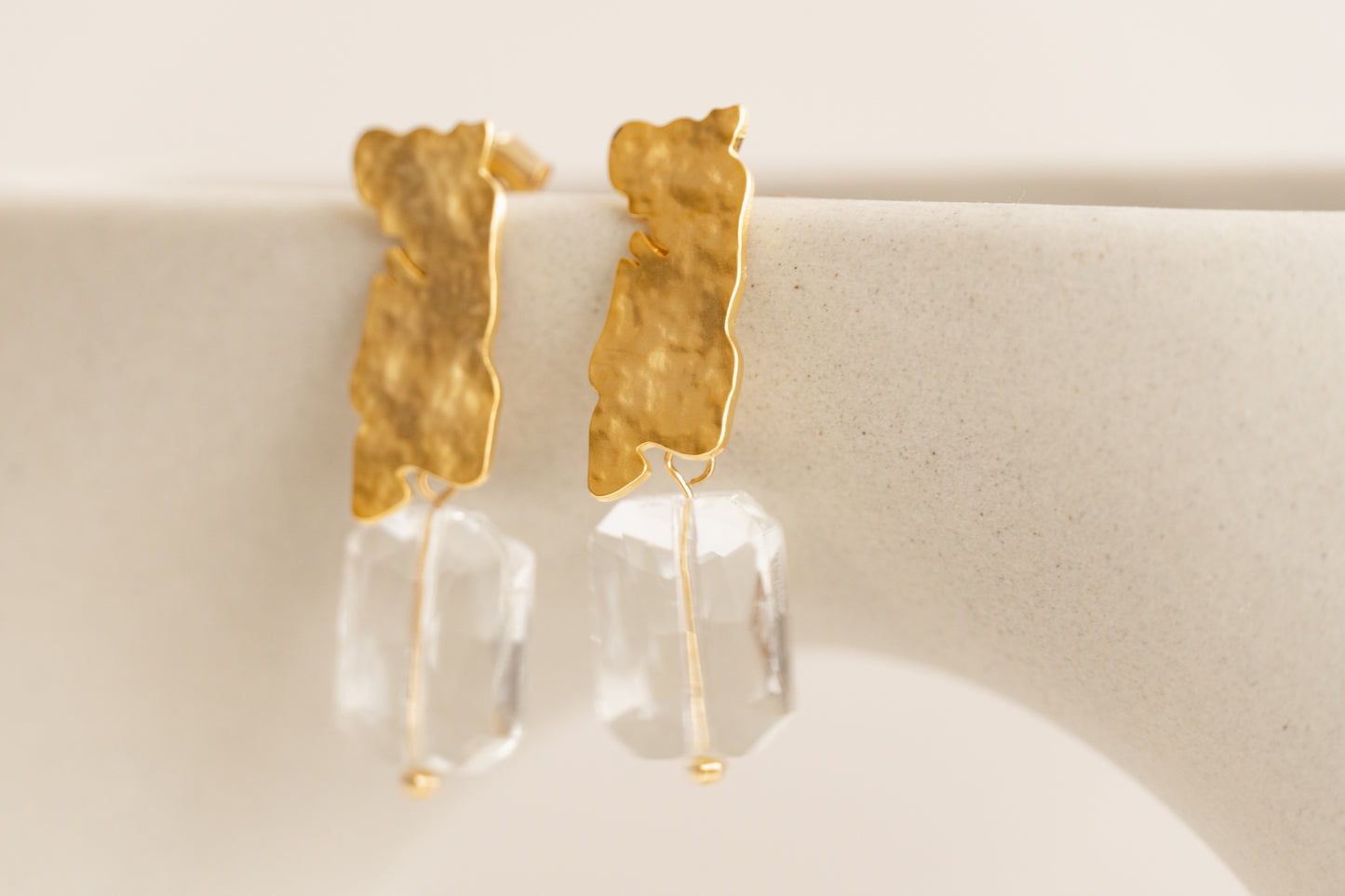 Glass Dangle Earrings