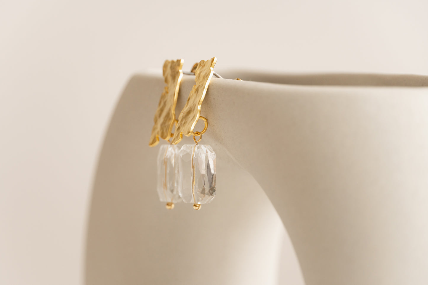 Glass Dangle Earrings