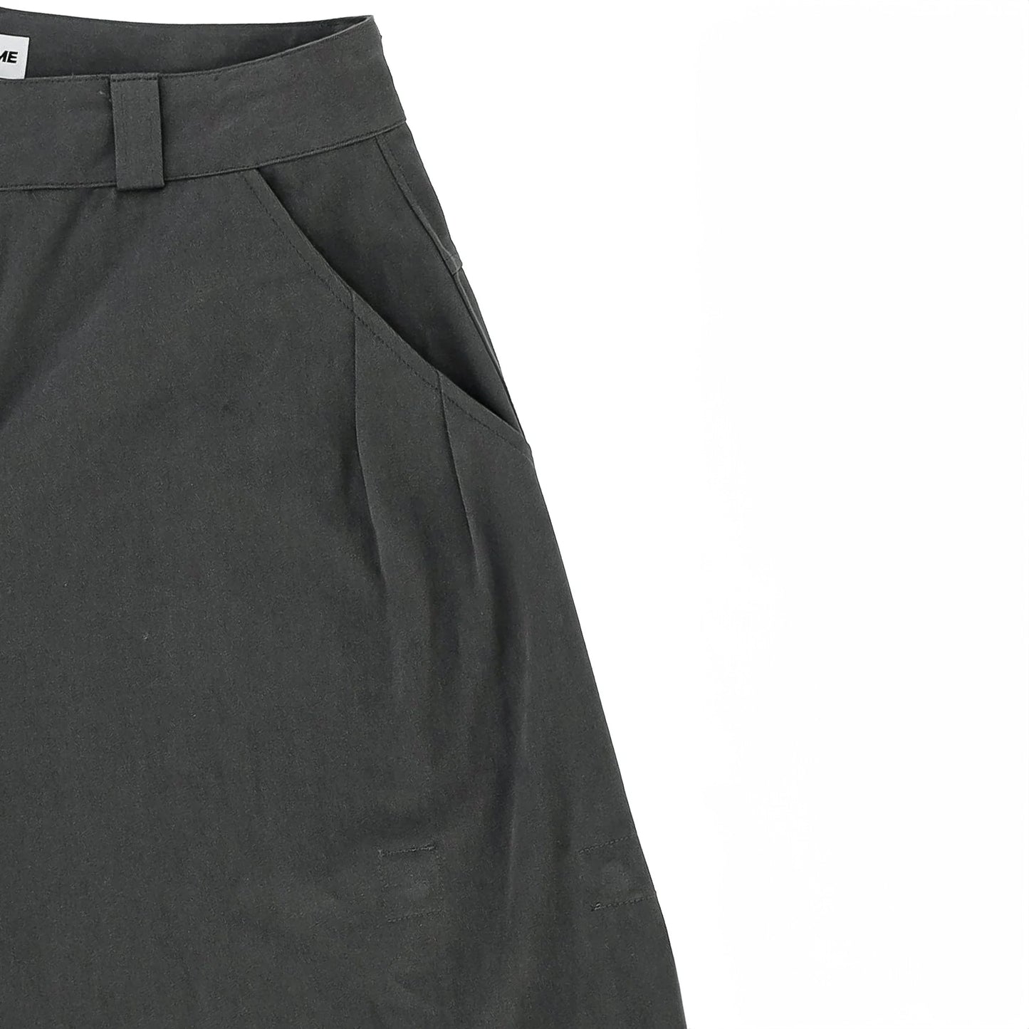 Magnetic Curved Pants Black