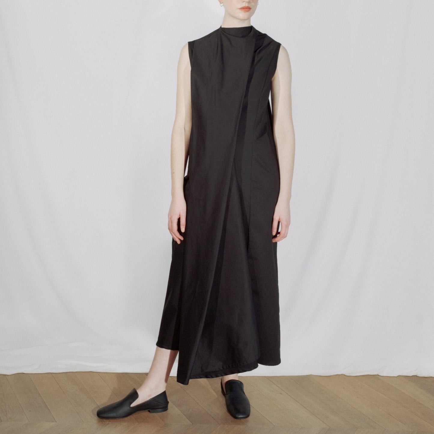 Serra draped dress