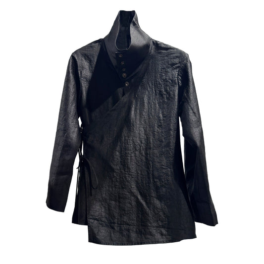 High collar shirt