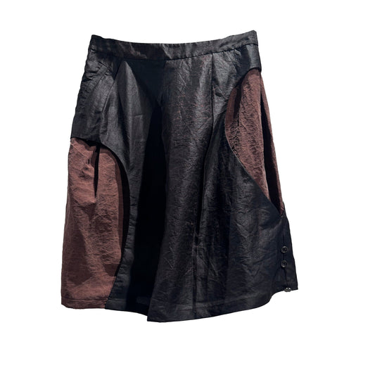 Arc pleat skirt