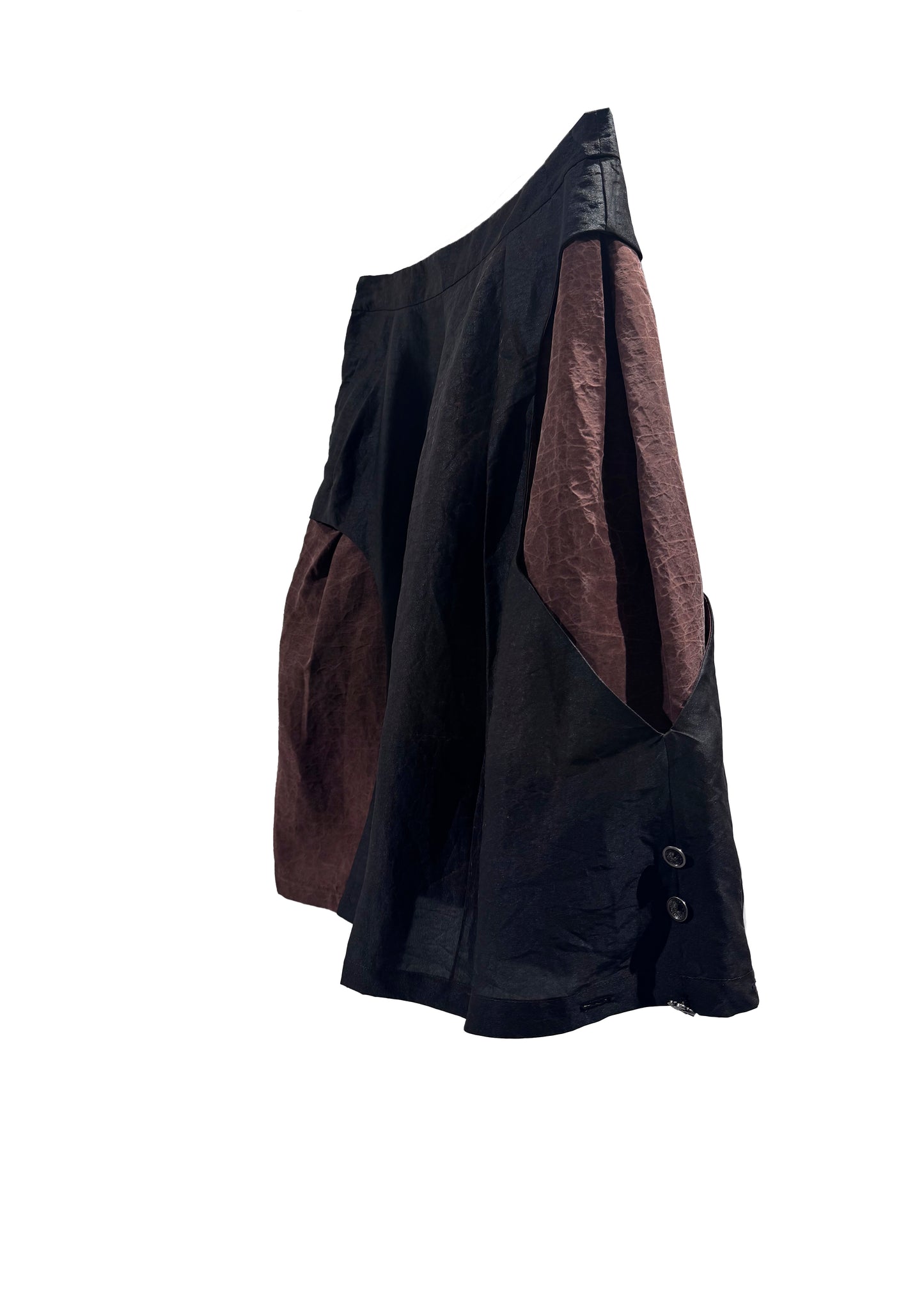 Arc pleat skirt