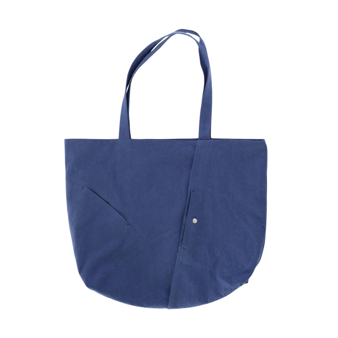 Pocket pleats bag_ver balance (blue)