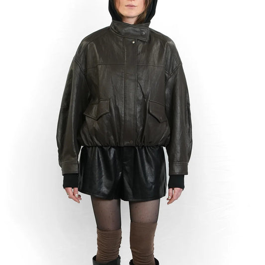 Brown vintage-style jacket