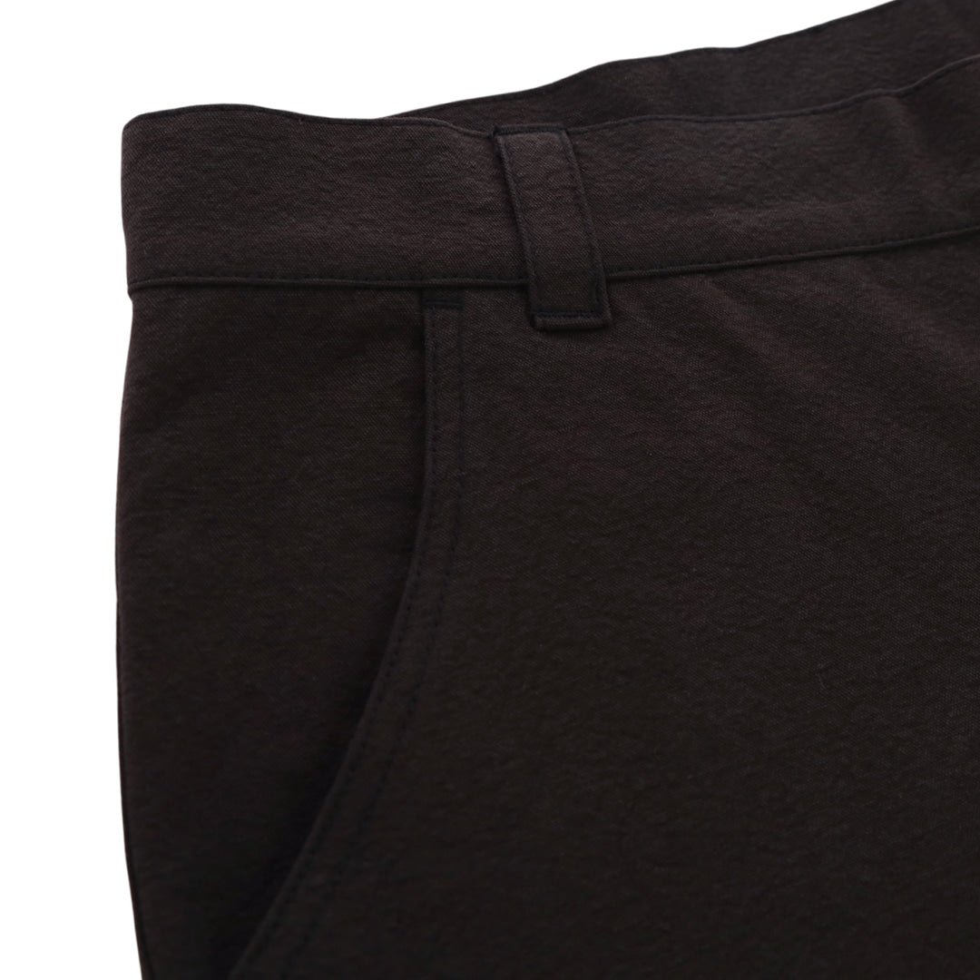 Trans pleats pants_ver balance (black)