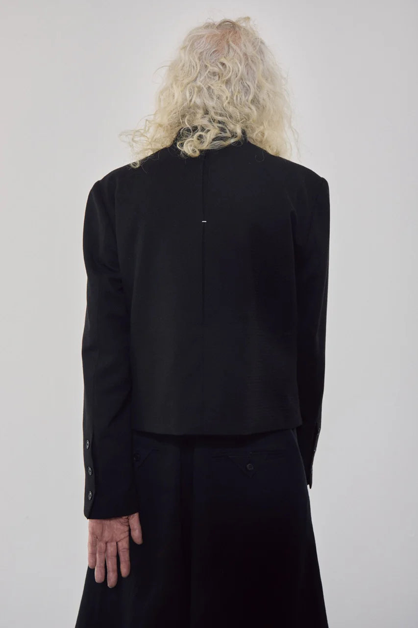 Flat edge tailored jacket