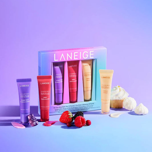 LANEIGE Lip Glowy Balm Trio Set 10g x 3