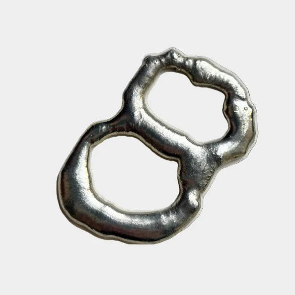 Molten scarf buckle