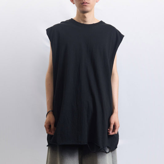 Raw Edge Oversized Tank