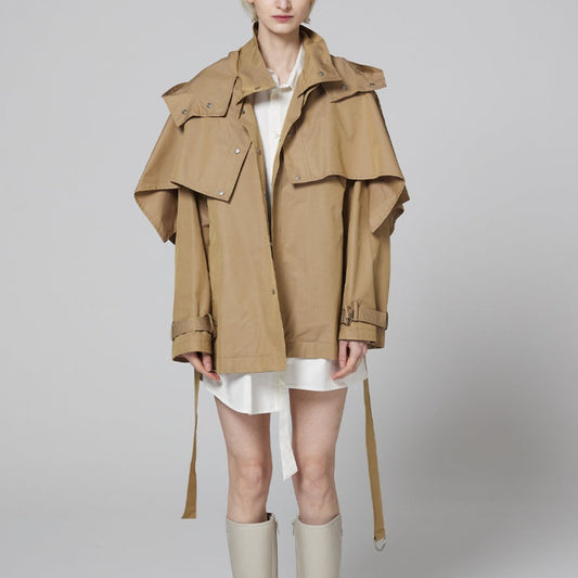 Short trench coat