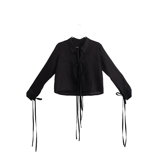 Front ties shirt