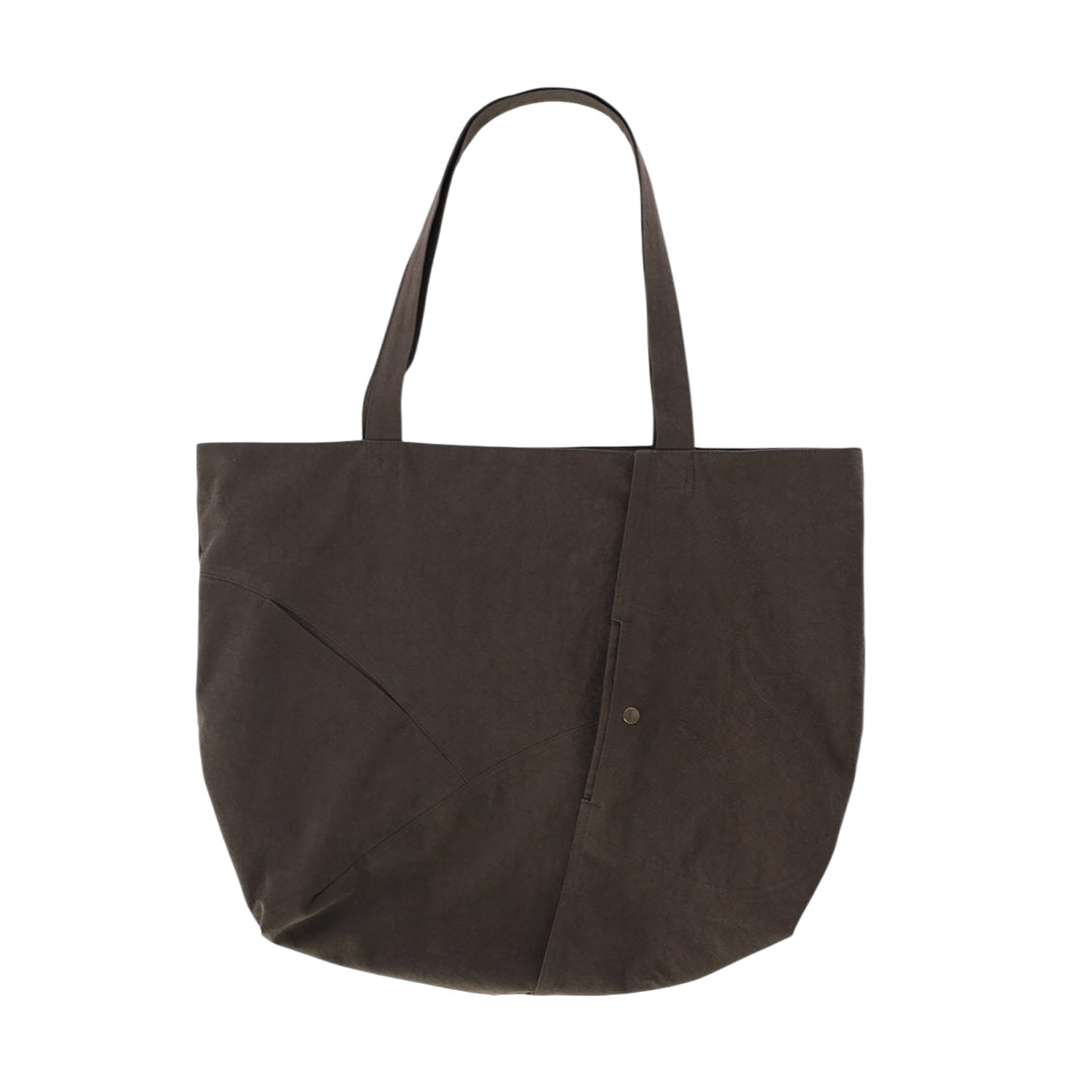Pocket pleats bag _ver balance (dark grey)