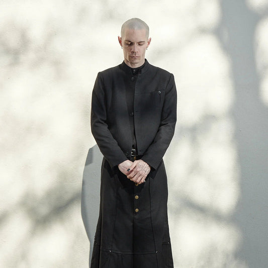 Flat edge tailored jacket