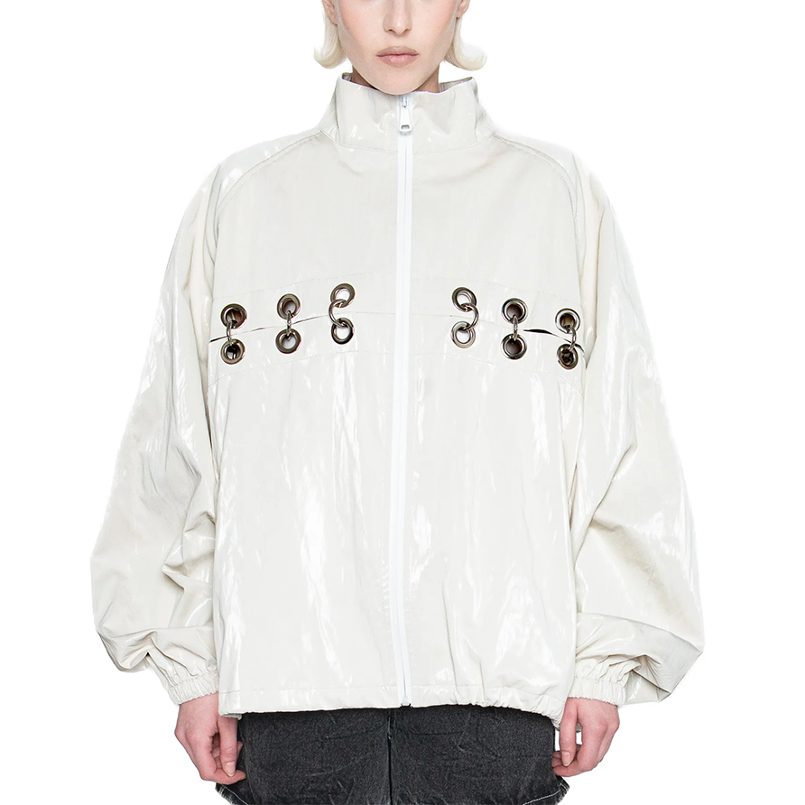 Daybreak windbreaker white