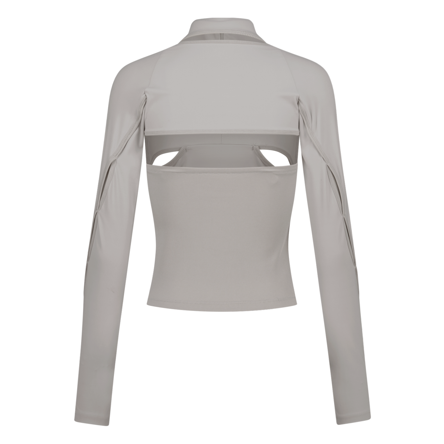 Detachable Bolero Halter T Warm Grey