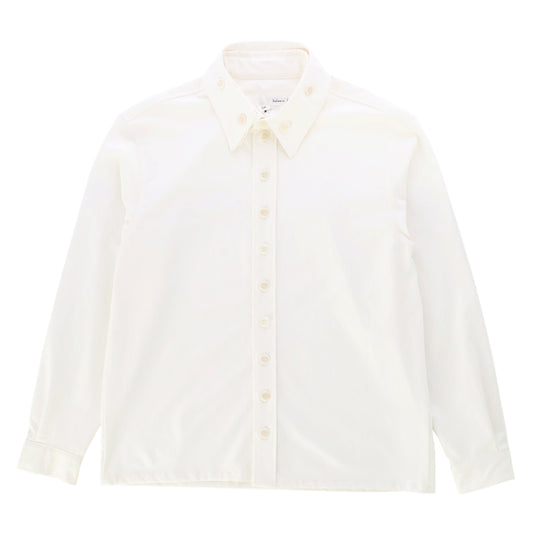 Layered collars shirts_ver imbalance (white)