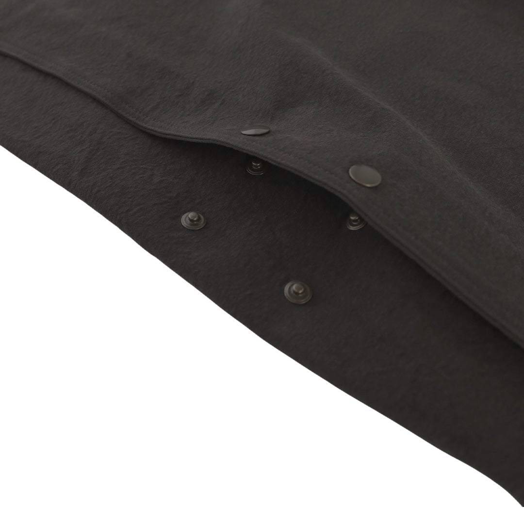 Trans pleats pants_ver balance (dark gray)
