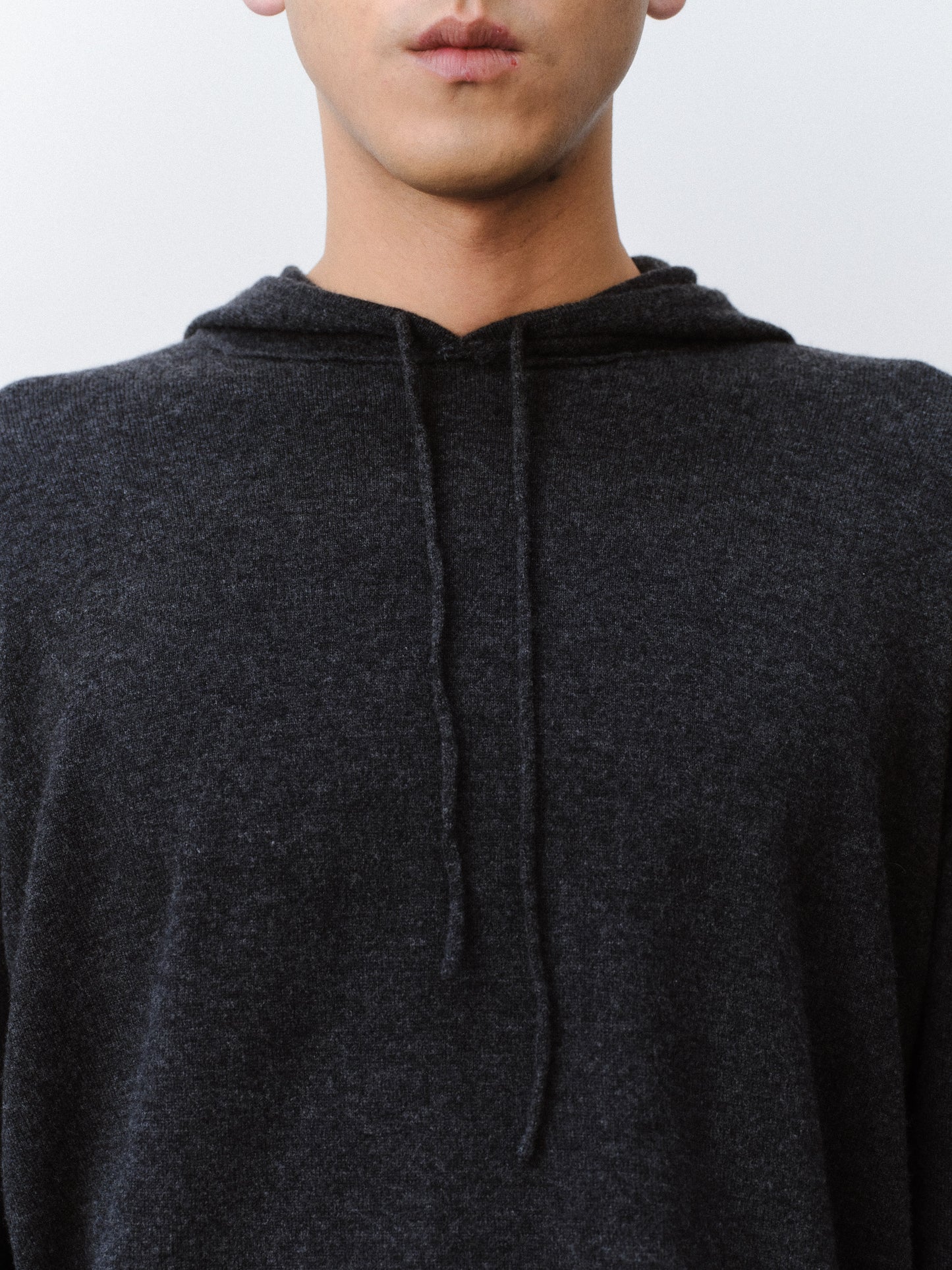 Ethan cashmere wool hoodie knit unisex