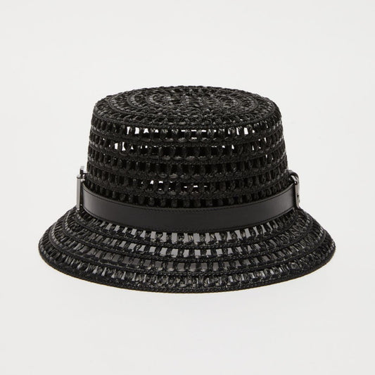 Mesh cloche hat