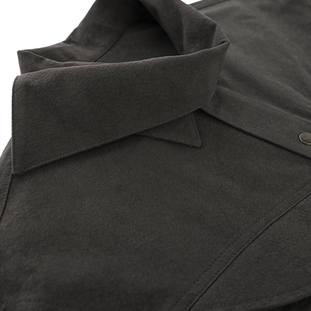 Wind collar jacket_ver balance (dark grey)