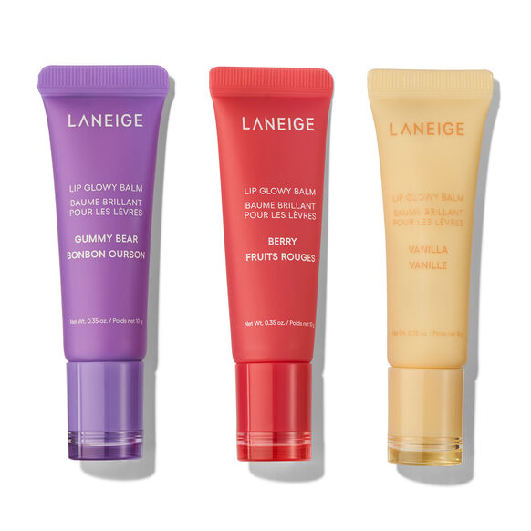 LANEIGE Lip Glowy Balm Trio Set 10g x 3