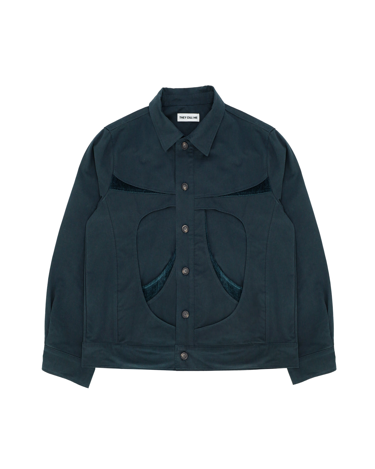 Arc jacket slate blue
