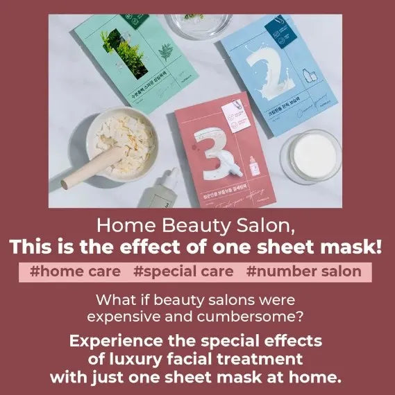 NUMBUZIN No.3 Tingle-Pore Softening Sheet Mask 5ea