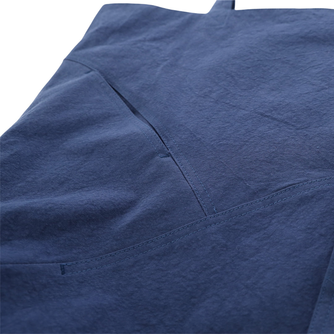 Pocket pleats bag_ver balance (blue)
