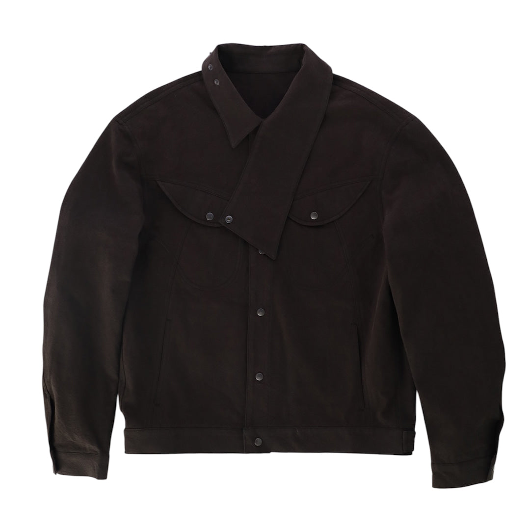 Wind collar jacket_ver balance (black)