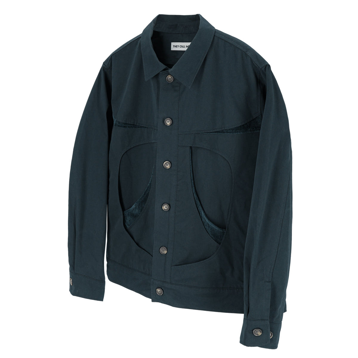 Arc jacket slate blue