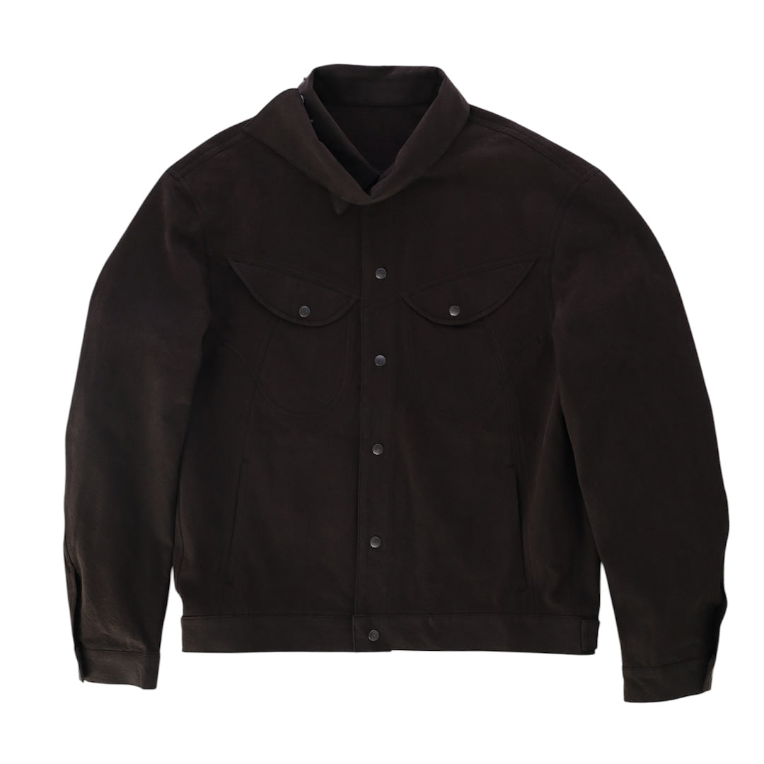 Wind collar jacket_ver balance (black)
