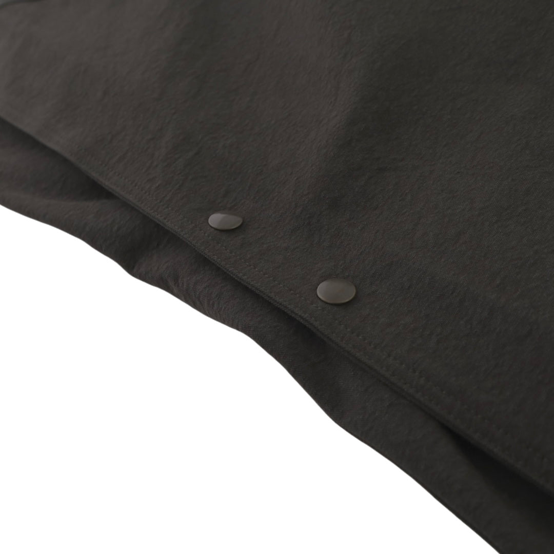 Trans pleats pants_ver balance (dark gray)