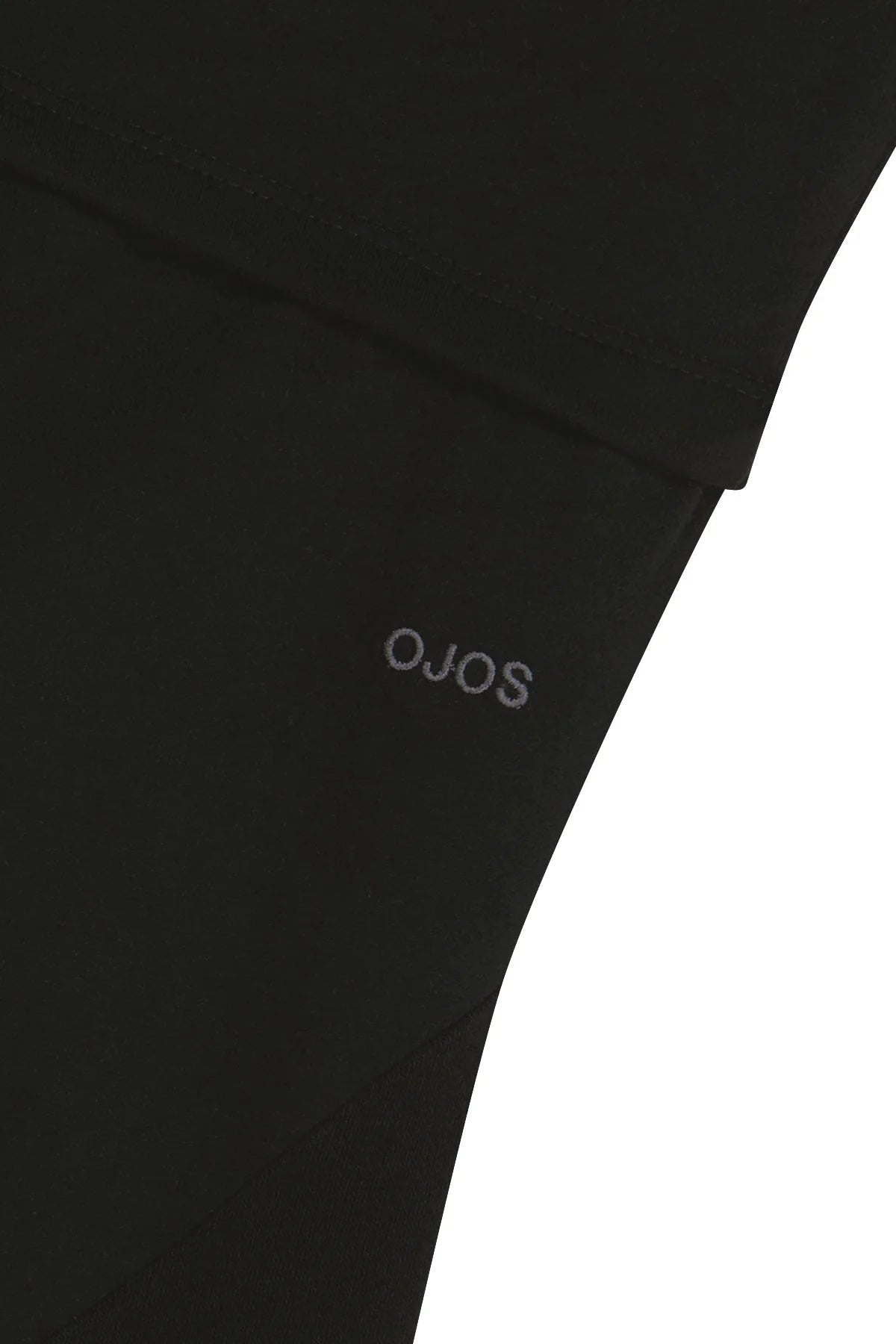 HALTER STRAP LONG SLEEVE - BLACK