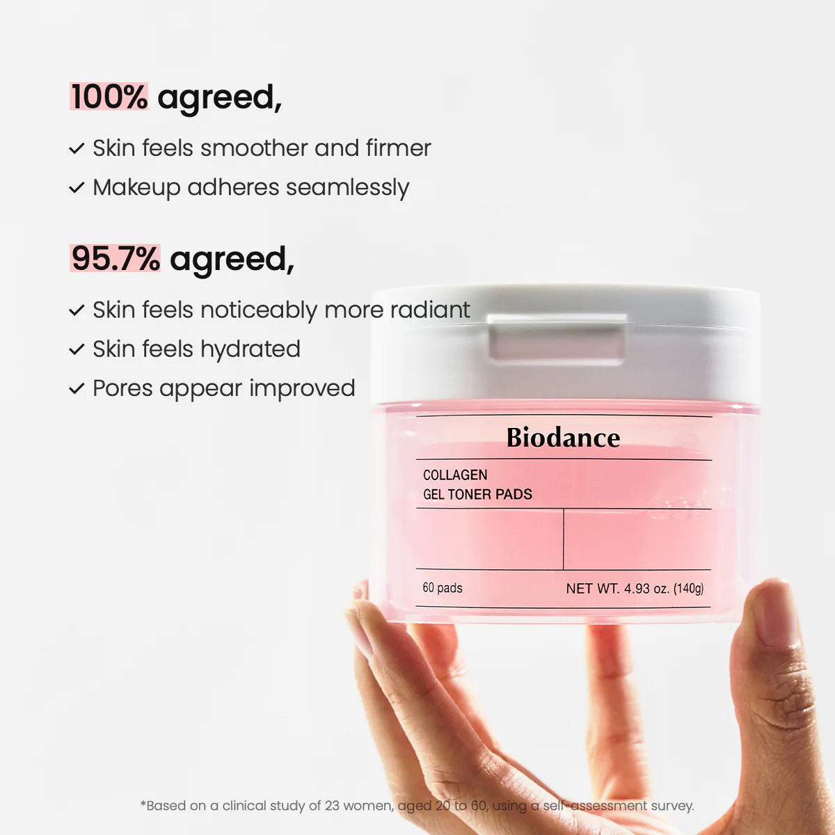 BIODANCE Collagen Gel Toner Pads 60Pads