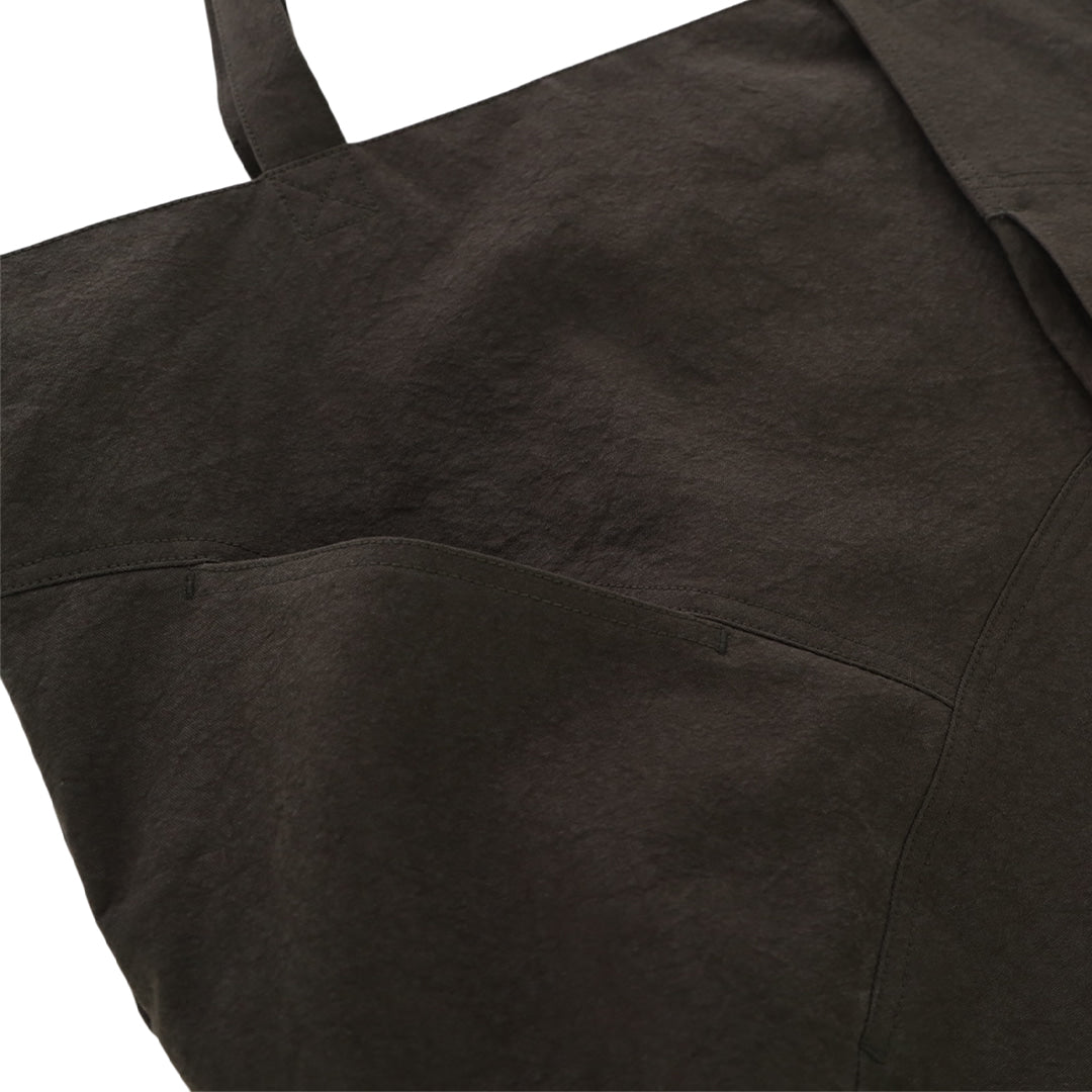Pocket pleats bag _ver balance (dark grey)