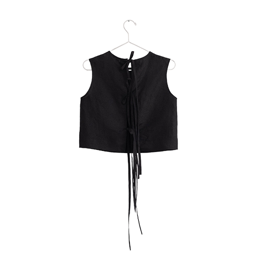 Black ties top