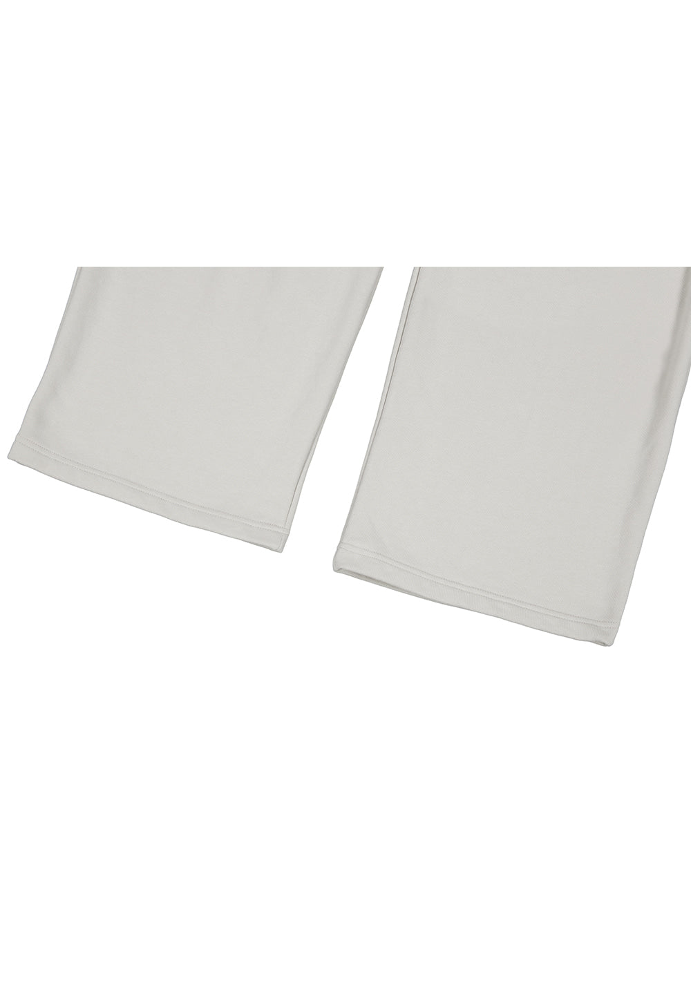 WAL signature tuck wide pants light grey