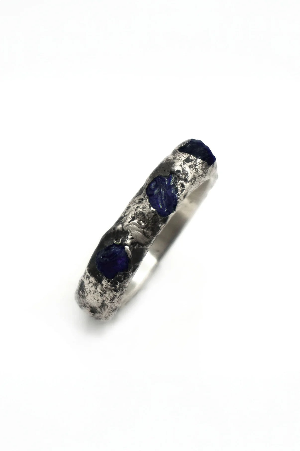 Blue ember ring