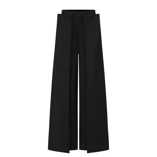 Detachable panel construction trousers