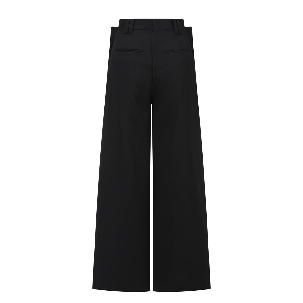Detachable panel construction trousers