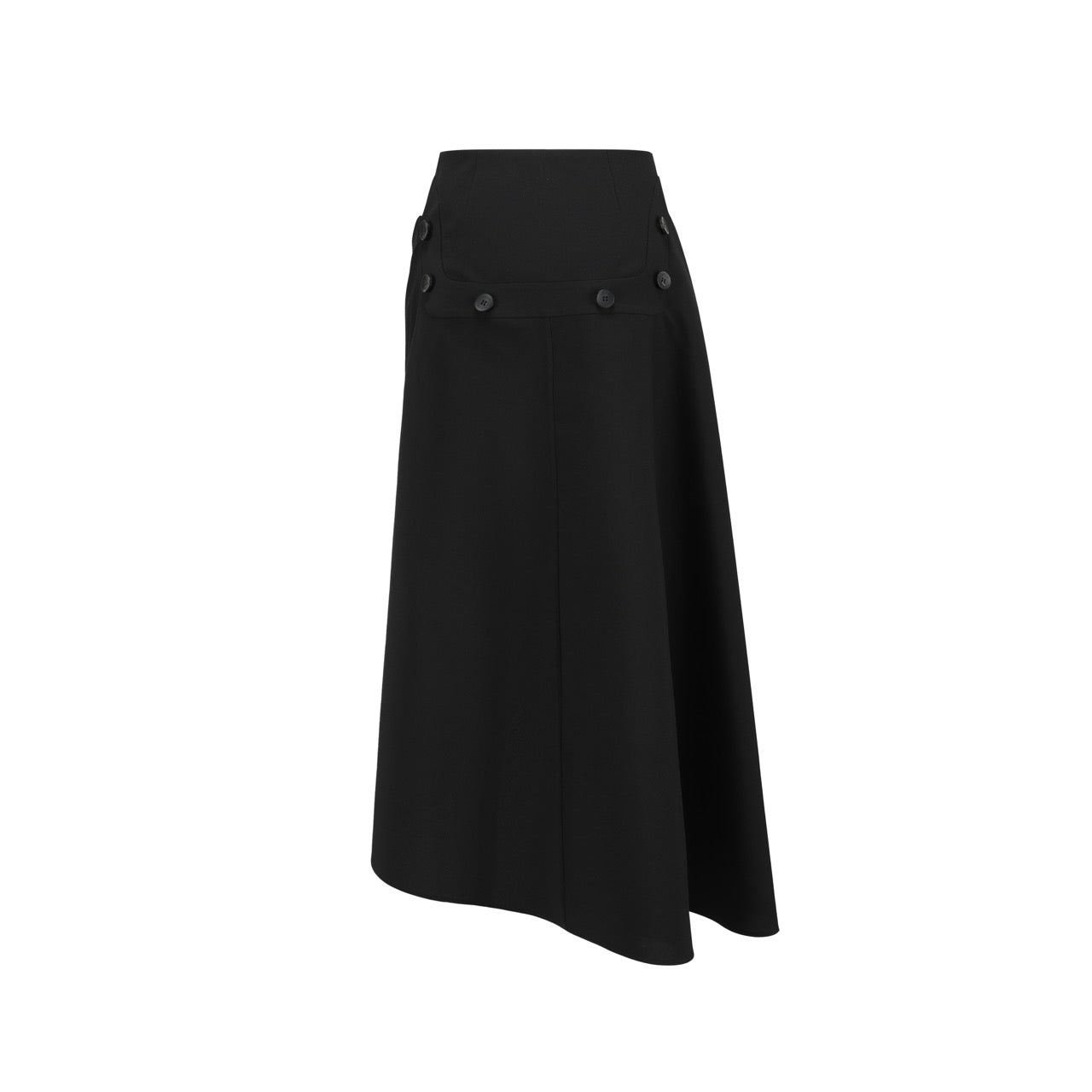 Detachable high square neck camisole asymmetric draped maxi dress set