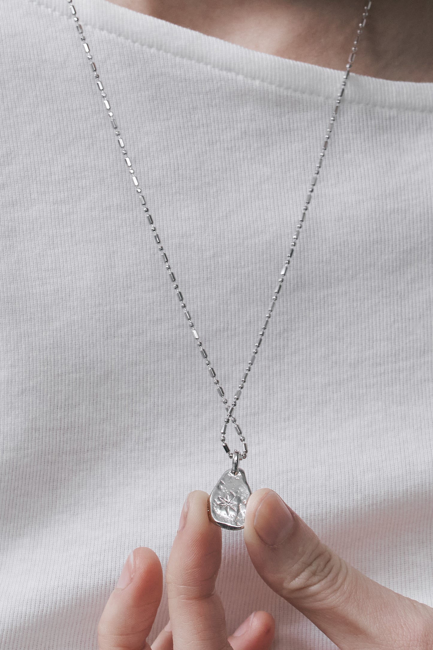 Ammonite mural necklace