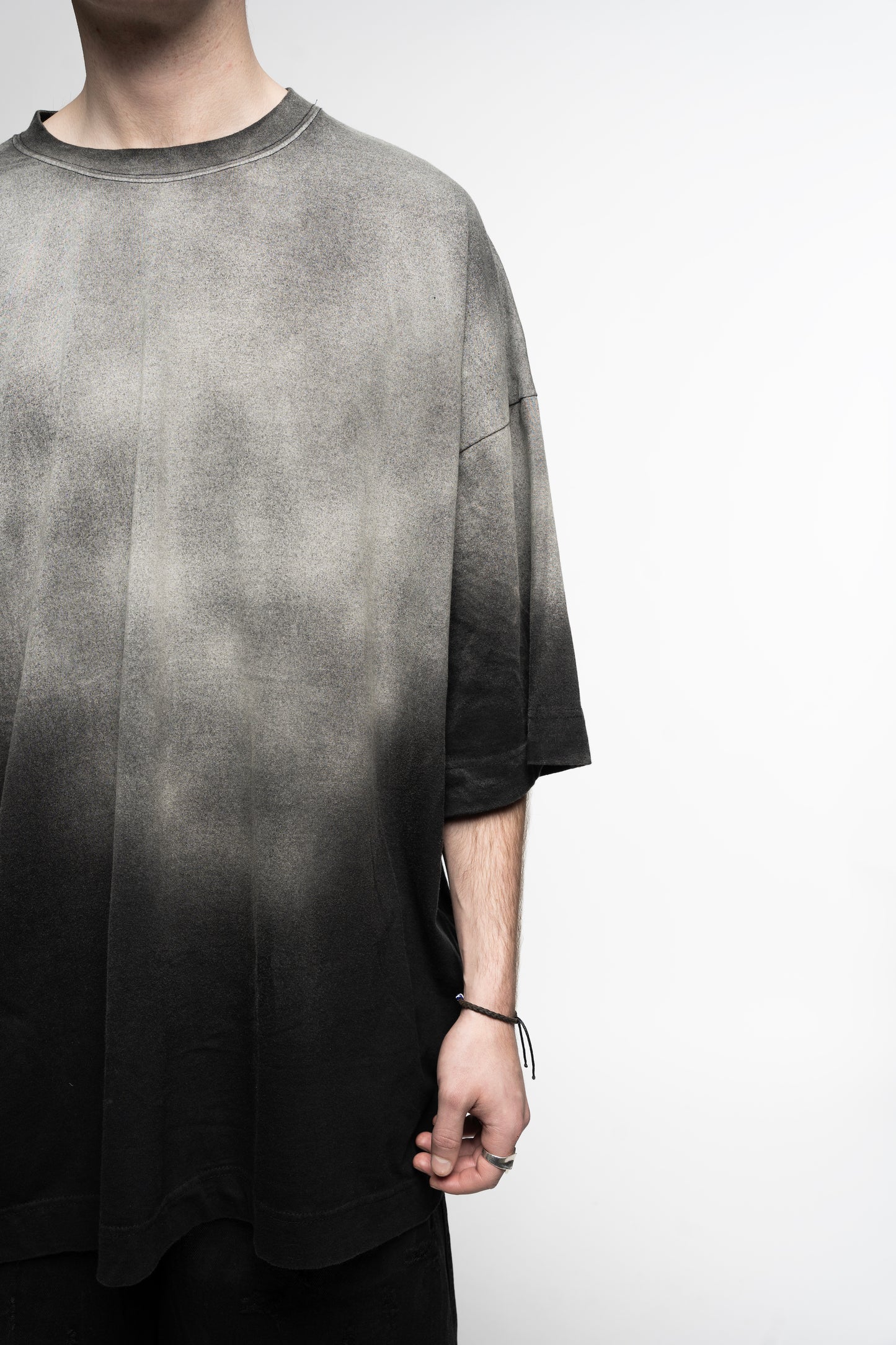 Oversized Gradation Dyed T-Shirt