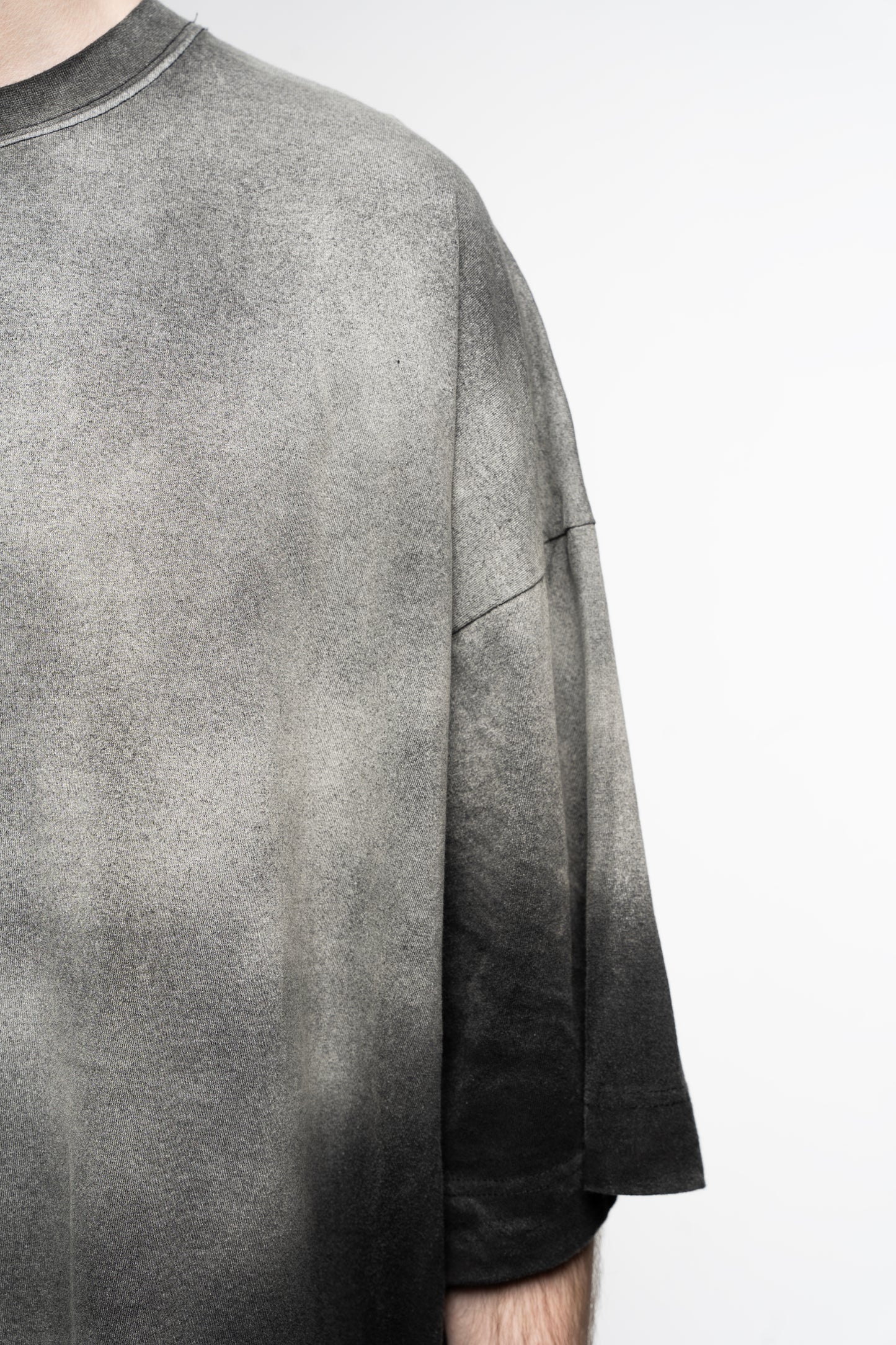 Oversized Gradation Dyed T-Shirt