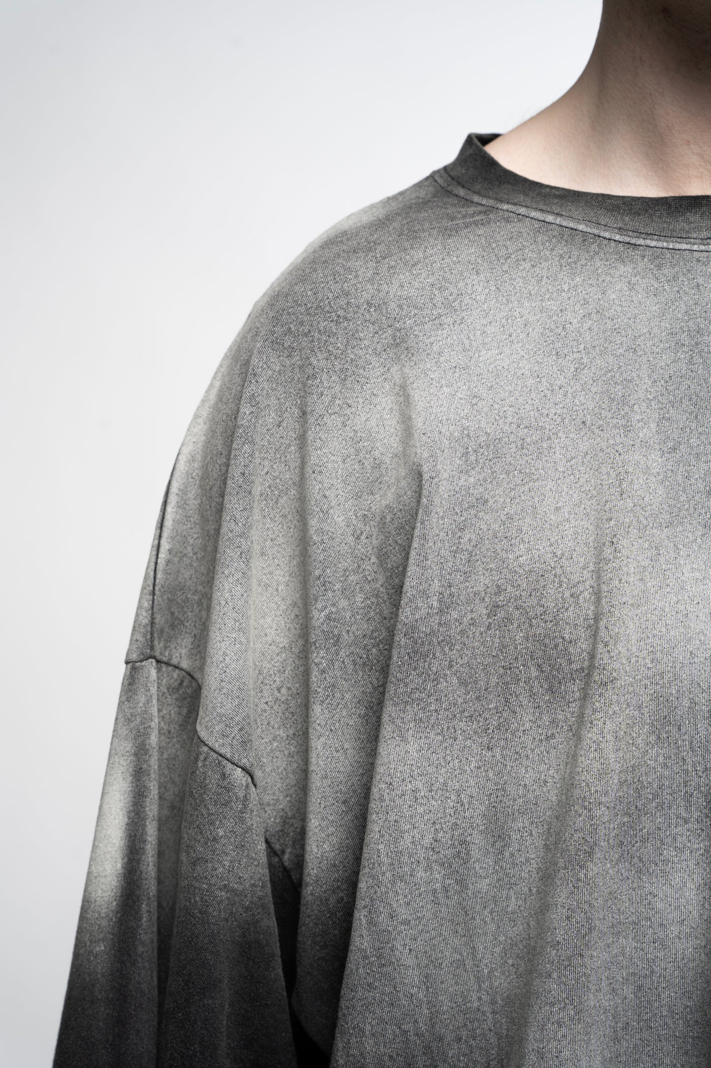 Oversized Gradation Dyed T-Shirt