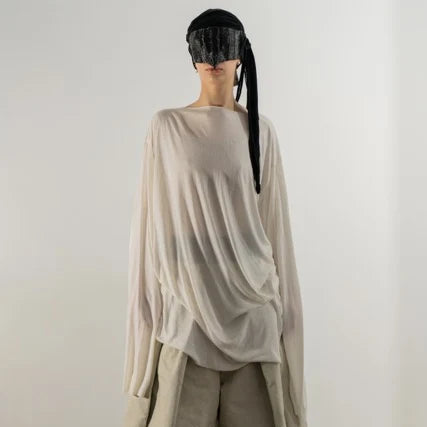 Long sleeves top white